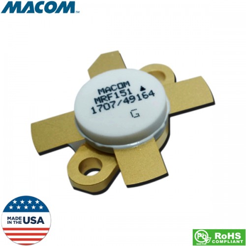 Transistor mosfet RF power field-effect 50V 150W 175Mhz MRF151 MACOM