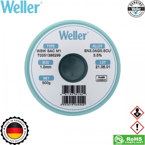 Κόλληση 500gr 1mm WSW SAC M1 T0051386299 Weller