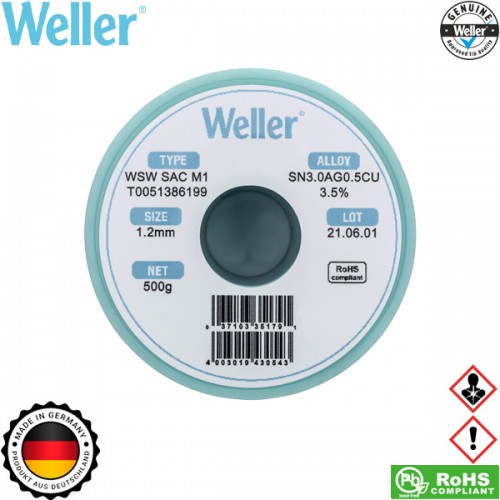 Κόλληση 500gr 1.2mm WSW SAC M1 T0051386299 Weller