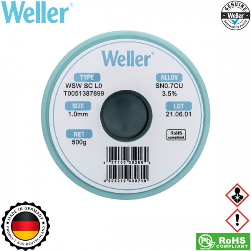 Κόλληση 500gr 1mm WSW SC L0 T0051387899 Weller