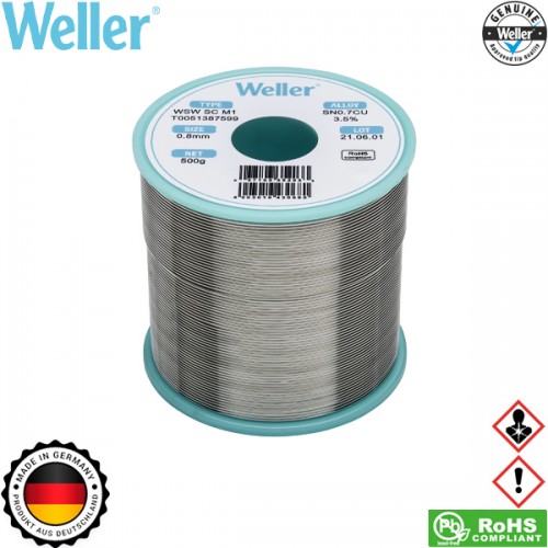 Κόλληση 500gr 0.8mm WSW SC M1 T0051387599 Weller