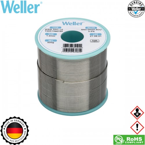 Κόλληση 500gr 1.2mm WSW SAC L0 T0051386799 Weller