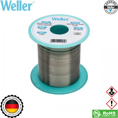 Κόλληση 100gr 1mm WSW SCN M1 T0051402699 Weller