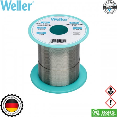 Κόλληση 100gr 0.5mm WSW SCN M1 T0051402799 Weller