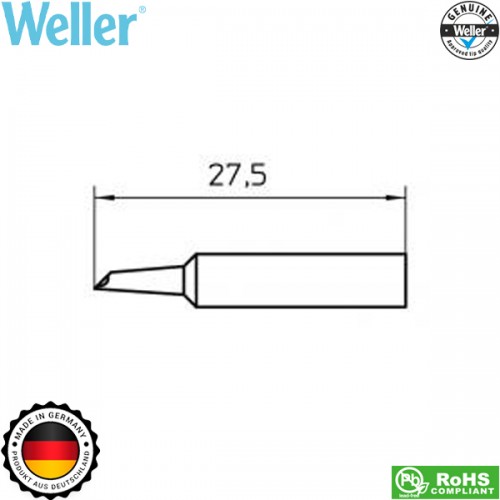 Μύτη κολλητηριού 1x1.1mm XNT GW2 short T0054488099 Weller