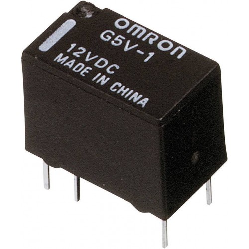 Relay mini 12VDC 1A SPDT-NO NC 2pins G5V-1-2 DC12  OMRON