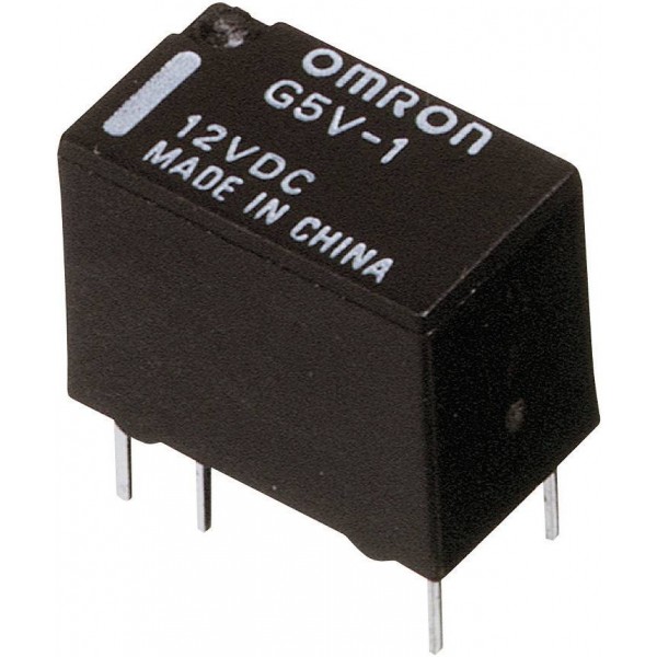 Relay mini 12VDC 1A SPDT-NO NC 2pins G5V-1-2 DC12  OMRON