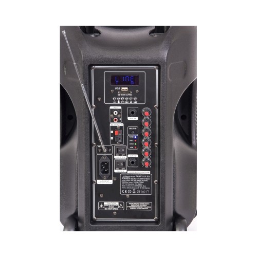 Αυτόνομο Φορητό Σύστημα Ηχου με Bluetooth/USB/SD/FM 12"/30cm 700W PARTY-12LED Party Light & Sound