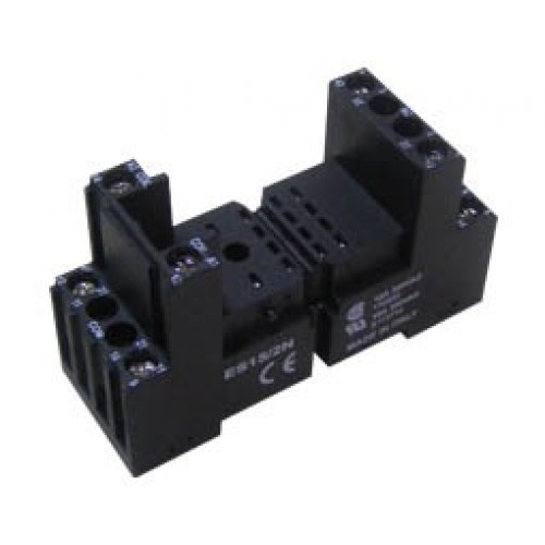 Βάση ράγας για μεσαίο relay 2pins ES15/2N ERSCE