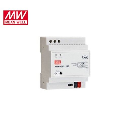 Τροφοδοτικό ράγας 230V IN -> OUT 30VDC 38.4W 1.28A KNX power KNX40E-1280 Mean Well