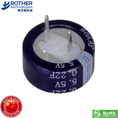 Πυκνωτής μπαταρία back up 0.22F 5.5V BCE005R5C224FS BIGCAP