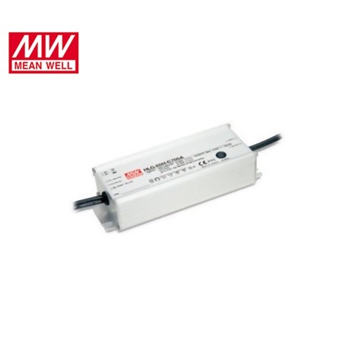 Τροφοδοτικό Led 230V IN -> OUT 100-200VDC 70W 350mA IP65 PFC HLG60H-C350A Mean Well