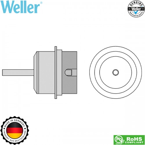 Ακροφύσιο θερμού αέρα 2.5mm NR04 T0058736881N Weller