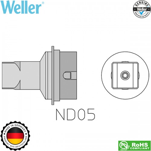 Ακροφύσιο θερμού αέρα 10.7mm ND05 T0058736843N Weller