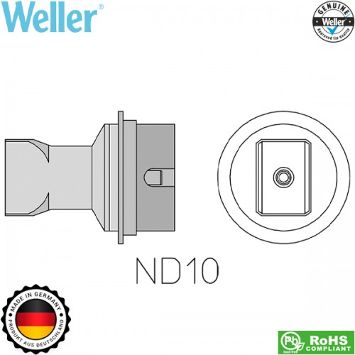 Ακροφύσιο θερμού αέρα 14x10mm ND10 T0058736842N Weller