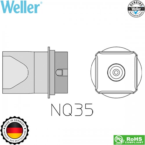 Ακροφύσιο θερμού αέρα 20.5x20.5mm NQ35 T0058736807N Weller