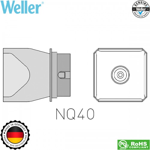 Ακροφύσιο θερμού αέρα 26x26mm NQ40 T0058736804N Weller