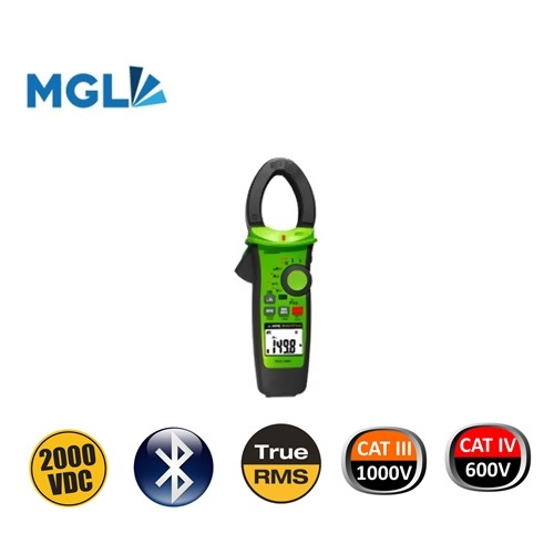 Αμπεροτσιμπίδα ψηφιακή Φ37mm AC/DC solar - True RMS - καπασιτόμετρο - θερμόμετρο - bluetooth DCM8500PV KPS MGL/E