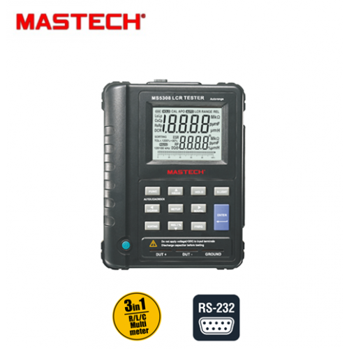 Πολύμετρο ψηφιακό ακριβείας 3 σε 1 LCR (καπασιτόμετρο - πηνιόμετρο) MS5308 Mastech MGL/C/E