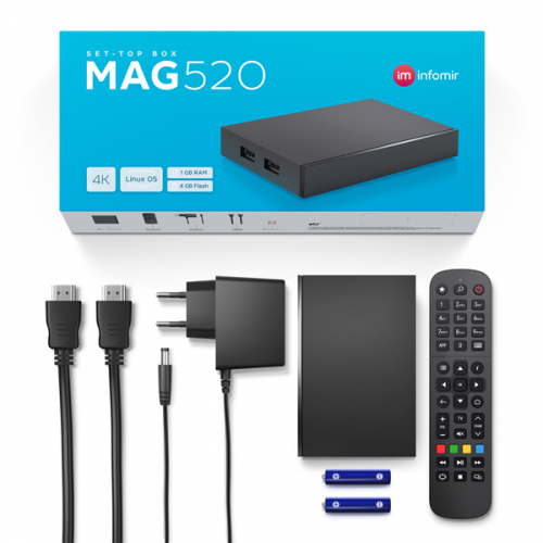 IPTV Set-Top Box MAG 520 Infomir