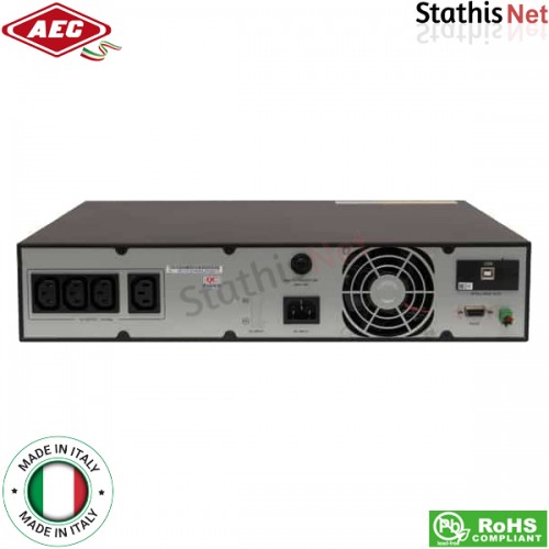 Ups On-Line 3000VA καθαρού ημιτόνου Rack IST3 3KVA AEC