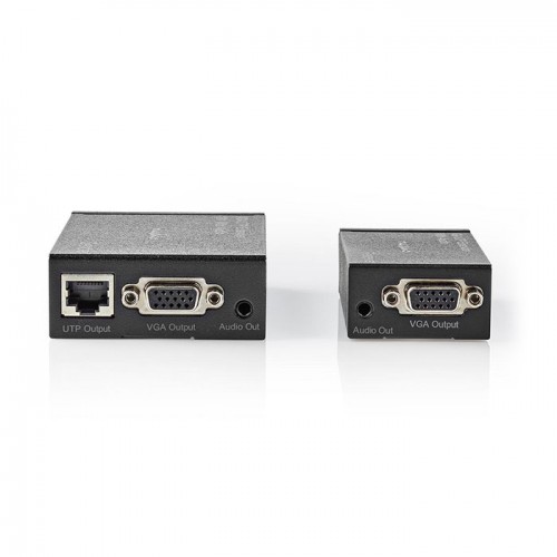 Αντάπτορας Repeater VGA -> RJ45 εως 300m προέκταση 1 x 1 Splitter μέσω Utp CREP5930BK NEDIS