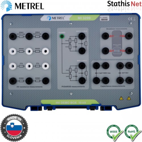 Πίνακας επίδειξης MI 3299 HV 10 kV Metrel