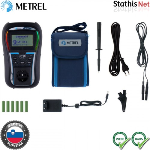 Ελεγκτής ηλεκτρικής ασφάλειας PAT MI 3311 GammaGT Standard Set Metrel