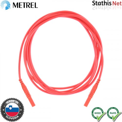 Καλώδιο δοκιμής 2 m A 1047 HV κόκκινο Metrel