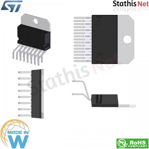 IC audio amplifier 100W 4Ω Multiwatt15 TDA7293V-E STMicroelectronics