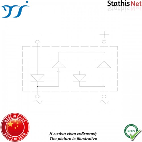 Γέφυρα ανόρθωσης SMT 1.5A 600V DB155S Yangzhou Yangjie Electronic