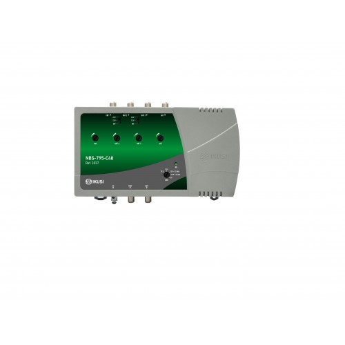 Ενισχυτής κεντρικής VHF/2xUHF/SAT NBS-795-C48 IKUSI