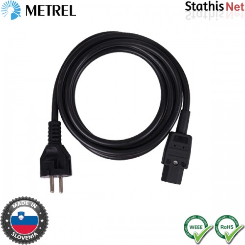 Καλώδιο τροφοδοσίας EU13 σε Shucko 3x1.5mm² 2m A 1493 Metrel