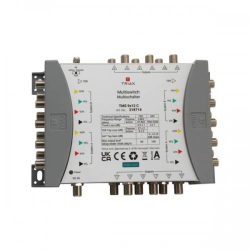 Πολυδιακόπτης C- Cascade 9 in ->12out TMS 9x12c TRIAX