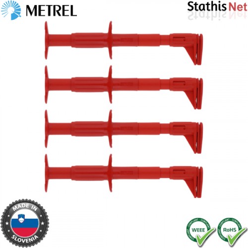 Κροκοδειλάκι ασφαλείας επίπεδο S 2015 κόκκινο Metrel