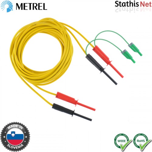 Καλώδια δοκιμής θωρακισμένα 10 kV 8m set S 2029 Metrel