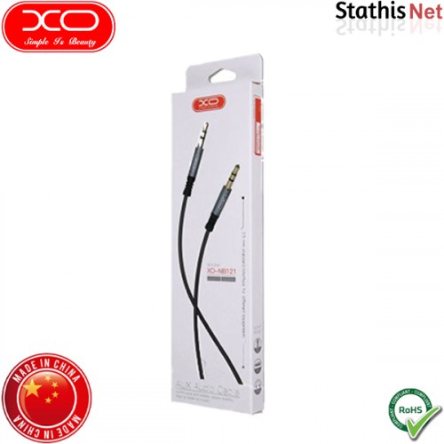 Καλώδιο καρφί 3.5mm stereo αρσενικό -> 3.5mm stereo αρσενικό 1m XO-NB121 XO