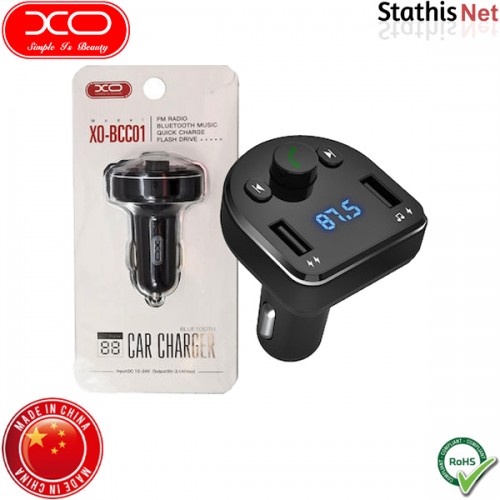 Car FM transmitter αυτοκινήτου με Bluetooth ΧΟ-BCC01 XO