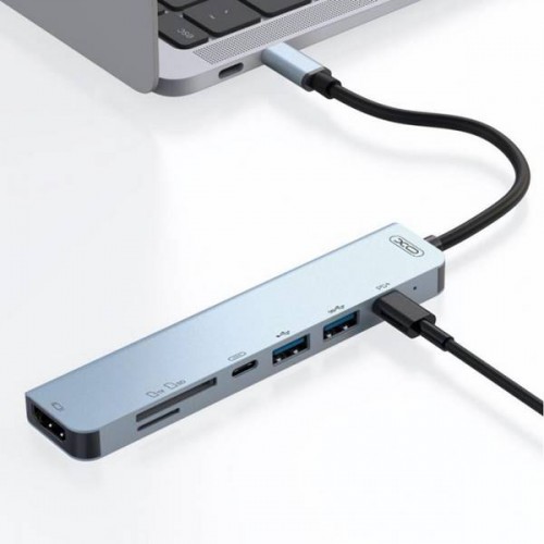 Hub USB Type C 3.0 male -> 4 x USB 3.0 female + 1 x HDMI 4K  female CM417 20197 UGREEN