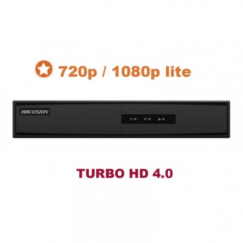 DVR 4 καναλιών Turbo-HD 4.0 1080p lite DS-7204HGHI-K1(S) Hikvision
