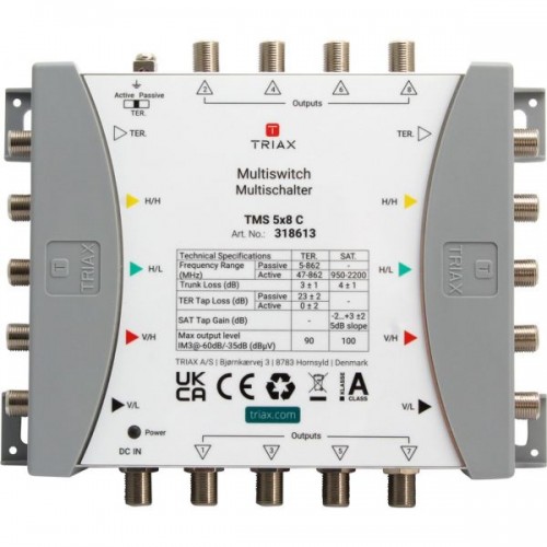 Πολυδιακόπτης cascade 5 in -> 8out TMS 5x8C TRIAX