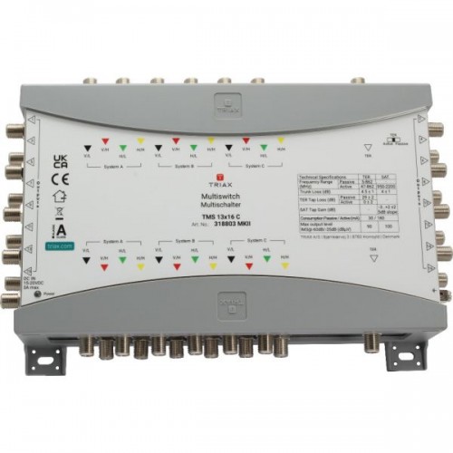 Πολυδιακόπτης cascade 13 in -> 16out TMS 13x16C TRIAX