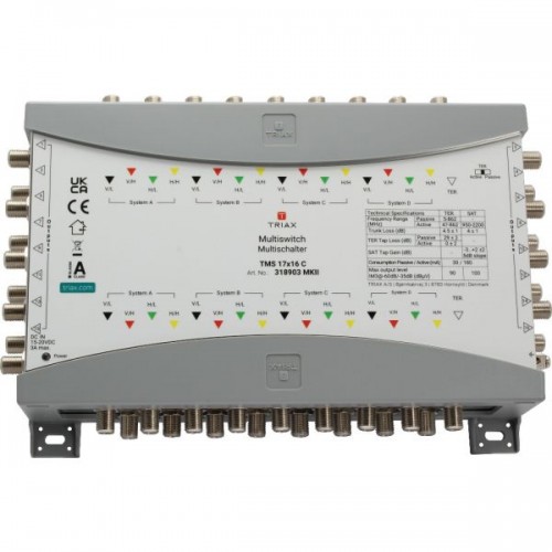 Πολυδιακόπτης cascade 17 in -> 16out TMS 17x16C TRIAX
