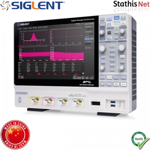 Ψηφιακός παλμογράφος 4 καναλιών 2 GHz SDS6204A Siglent