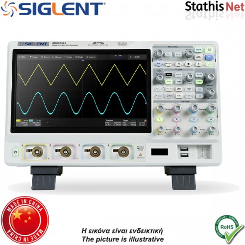 Ψηφιακός παλμογράφος 4 καναλιών 1GHz SDS5104X Siglent