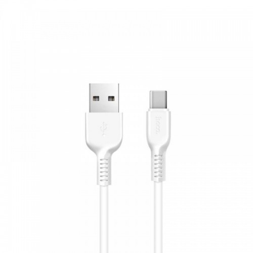 Καλώδιο φόρτισης & συγχρονισμού 3A USB A -> Type C 2m full speed λευκό X20 Hoco