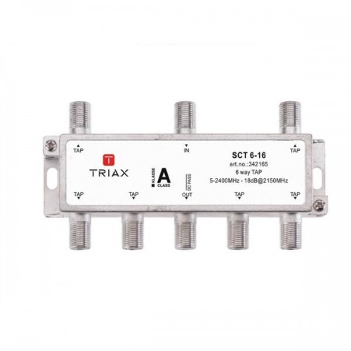 Διακλαδωτής TAP-OFF 6 way 16dB 2.4GHz SCT 6-16 TRIAX