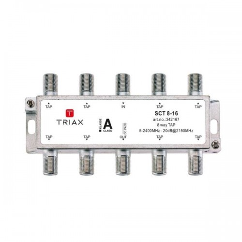 Διακλαδωτής TAP-OFF 8 way 16dB 2.4GHz SCT 8-16 TRIAX