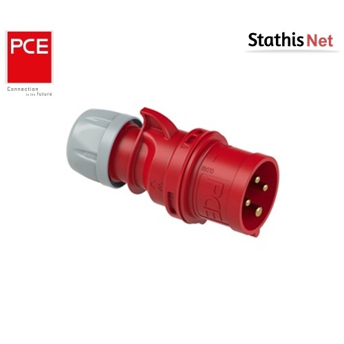 Φις ρεύματος βιομηχανικό αρσενικό 4pins 16A 400VAC IP44 014-6 PCE