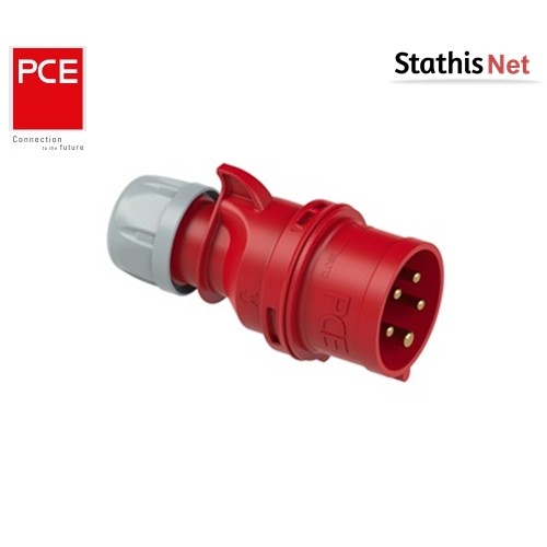 Φις ρεύματος βιομηχανικό αρσενικό 5pins 16A 400VAC IP44 015-6 PCE